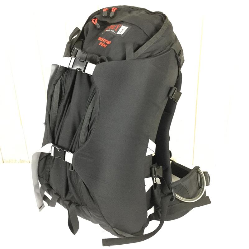 [M Black] Osprey Vertigo Pro Ballistic Nylon Climbing Pack Backpack Straight Jacket System Discontinued Model Hard to Find Black Capacity [30L-54L] Backpack