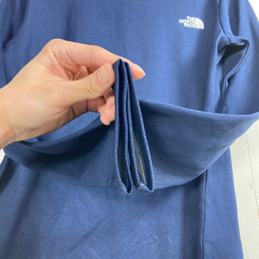 【Women's S ネイビー系】 The North Face ( ザ・ノースフェイス ) ストレッチ ロングスリーブティー ポリエステル ウェア トップス インナー シャツ ロングスリーブTシャツ クルーネック 化繊 z00057083  化繊 ロングスリーブTシャ