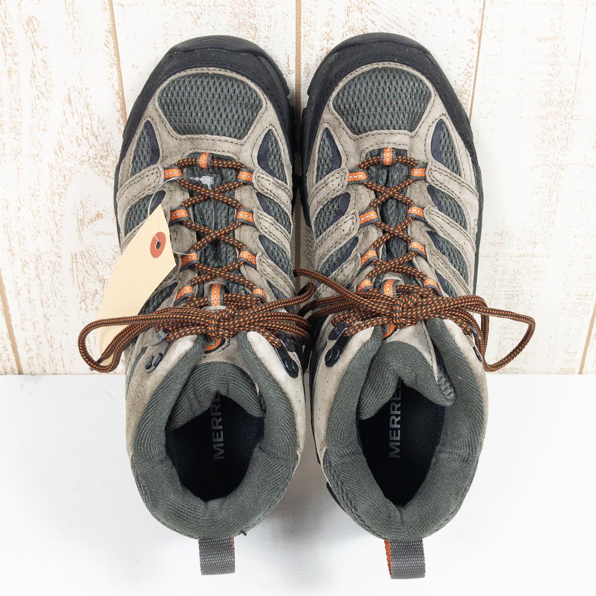 [男式 25.5 厘米绿色] Merrell Moab 3 合成中帮 Gore-Tex J035791 男士橄榄色徒步靴鞋类