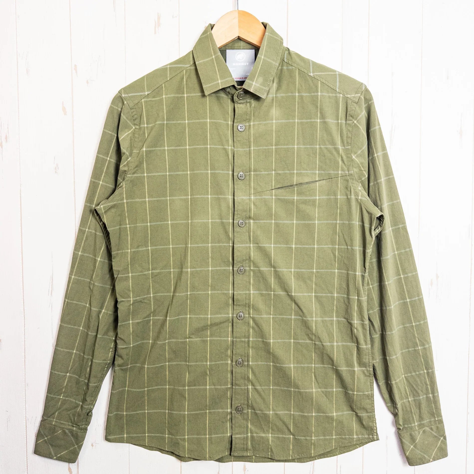 【Men's S グリーン系】 Mammut ( マムート ) マウンテンロングスリーブシャツ（Mountain Longsleeve Shirt ナイロン ウェア トップス インナー シャツ ロングスリーブシャツ 化繊 z00052585 化繊 ロングスリーブシ - 【公式】2ndGEAR（セカンドギア）Webショップ【登山用品・アウトドア用品専門 買取販売店】