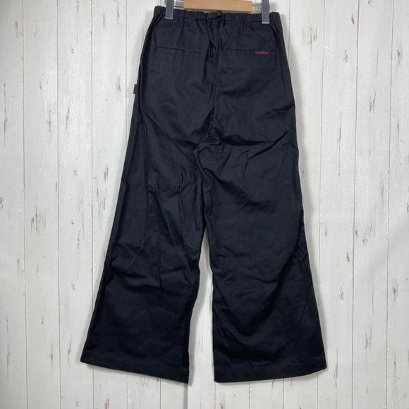 【Women's OneSize ブラック系】 Gramicci ( グラミチ ) コットン フレア パンツ Cotton Flare Pants コットン ウェア ボトムス ロングパンツ コットン z00060532  コットン ロングパンツ ボトムス ウェア