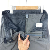【Men's M-Short, Black-ish】 Montbell COOL PANTS Nylon Wear Bottoms Long Pants z00058007 Long Pants Bottoms Wear