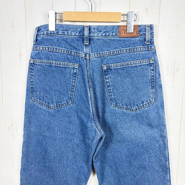 【Men's 30-30 ネイビー系】 Llbean ( エルエルビーン ) ダブル・エル・ジーンズ クラシック・フィット フリースの裏地付き Double L Jeans Classic-Fit Fleece-Lined Stonewashed ウェア ボトムス ロングパ