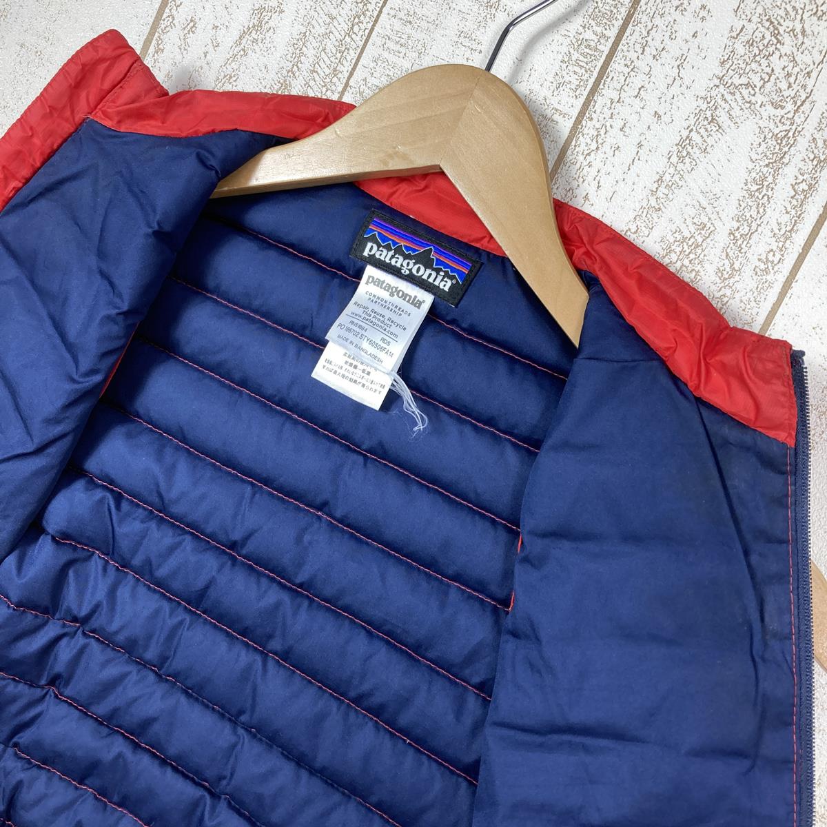 【Baby's 18M レッド系】 Patagonia ( パタゴニア ) ベビー ダウン セーター ベスト Baby Down Sweater Vest 60506 International Baby's RDS Red Delicious ダウンインサレーション