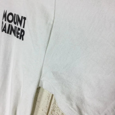 【Men's S ホワイト系】 American Backcountry ( アメリカンバックカントリー ) マウントレーニアtシャツ希少なアウトドアtシャツ 生産終了モデル International Men's コットン ショートスリーブTシャツ クルーネック - 【公式】2ndGEAR（セカンドギア）Webショップ【登山用品・アウトドア用品専門 買取販売店】