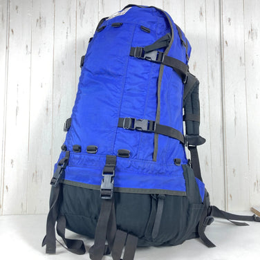 【L ネイビー系】 1986 Gregory ( グレゴリー ) ロック クリーク Rock Creek Electric Blue 生産終了モデル 入手困難 茶タグ 旧タグ ビンテージ ナイロン バッグ ストレージ バックパック 容量【55L～79L】