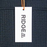 男式小号灰色 Ridge Mountain Gear 舒适套头短袖衬衫，Trail Shadow，涤纶