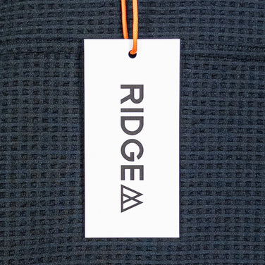 男式小号灰色 Ridge Mountain Gear 舒适套头短袖衬衫，Trail Shadow，涤纶