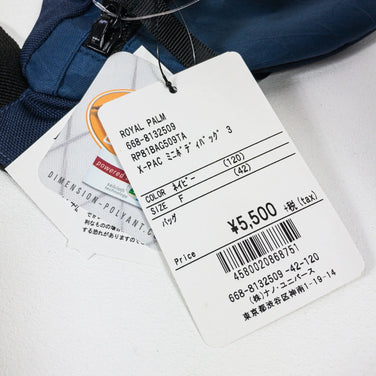 【OneSize ネイビー系】 Loyal Palm（ロイヤル パルム） エックスパック ミニボディバッグ 3 バッグ ストレージ パッキングサック スタッフサック インナーポーチ X-Pac ( エックスパック ) z00050367 スタッフサック インナーポ - 【公式】2ndGEAR（セカンドギア）Webショップ【登山用品・アウトドア用品専門 買取販売店】