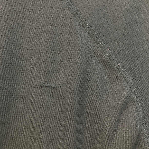 【Men's XL ブラック系】 Millet ( ミレー ) ハーフジップ ロングスリーブ メッシュティー ポリエステル ウェア トップス インナー シャツ ロングスリーブシャツ 化繊 z00060397  化繊 ロングスリーブシャツ インナー シャツ トップス ウ