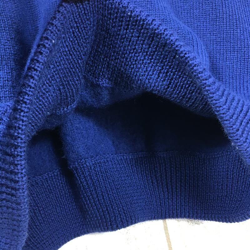 [Men's S Navy] Patagonia Alpinist Sweater Storm Blue Wool Knit Zip Neck Discontinued Model Hard to Find 51311 International Men's Storm