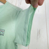 【Women's S グリーン系】 Patagonia ( パタゴニア ) ウィメンズ キャプリーン クール メリノ ブレンド グラフィック シャツ Women's Capilene Cool Merino Blend Graphic Shirt ウール混 吸湿発散 速