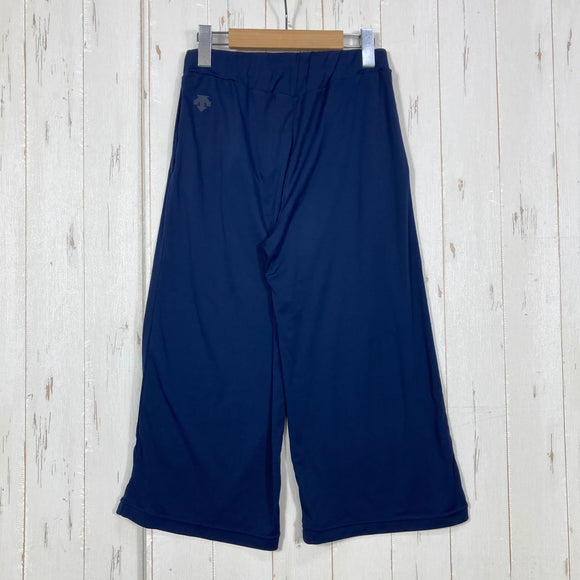 【Women's S ネイビー系】 Descente ( デサント ) ワイドパンツ ポリエステル ウェア ボトムス ロングパンツ ソフトシェル z00059035  ソフトシェル ロングパンツ ボトムス ウェア