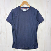 【Men's M ネイビー系】 Mammut ( マムート ) アジリティ T シャツ Aegility T-Shirt ポリエステル ウェア トップス インナー シャツ ショートスリーブTシャツ クルーネック 化繊 z00055424  化繊 ショートスリーブTシ