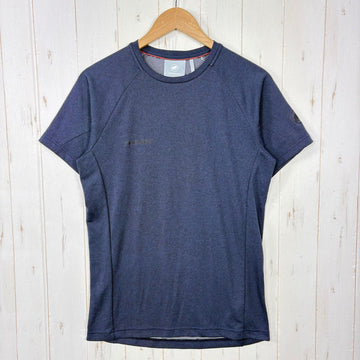 【Men's M ネイビー系】 Mammut ( マムート ) アジリティ T シャツ Aegility T-Shirt ポリエステル ウェア トップス インナー シャツ ショートスリーブTシャツ クルーネック 化繊 z00055424  化繊 ショートスリーブTシ