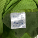 【Men's M グリーン系】 Montbell ( モンベル ) クール ハーフスリーブ ジップシャツ Cool Half‑Sleeve Zip Shirt ポリエステル ウェア トップス インナー シャツ ショートスリーブシャツ 化繊 z00058587  化繊