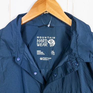 【Unisex XL ネイビー系】 Mountain Hardwear ( マウンテンハードウェア ) コアシェル シャツ ヤマップコラボ ナイロン ウェア トップス インナー シャツ ロングスリーブシャツ 化繊 z00052600 化繊 ロングスリーブシャツ インナ - 【公式】2ndGEAR（セカンドギア）Webショップ【登山用品・アウトドア用品専門 買取販売店】