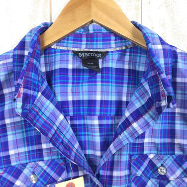 【Women's M ブルー系】Marmot ( マーモット ) コディー ショートスリーブ シャツ Codie S/S Shirt M4S-S6773W International Women's 化繊 ショートスリーブシャツ インナー シャツ トップス ウェア - 【公式】2ndGEAR（セカンドギア）Webショップ【登山用品・アウトドア用品専門 買取販売店】