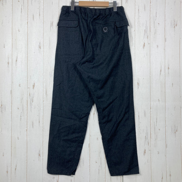 【Men's L ブラック系】 2025 Yamatomichi ( 山と道 ) メリノ ファイブポケット パンツ Merino 5-Pocket Pants Charcoal コーデュラナイロン リップストップ 日本製 メリノウール ウェア ボトムス ロングパンツ