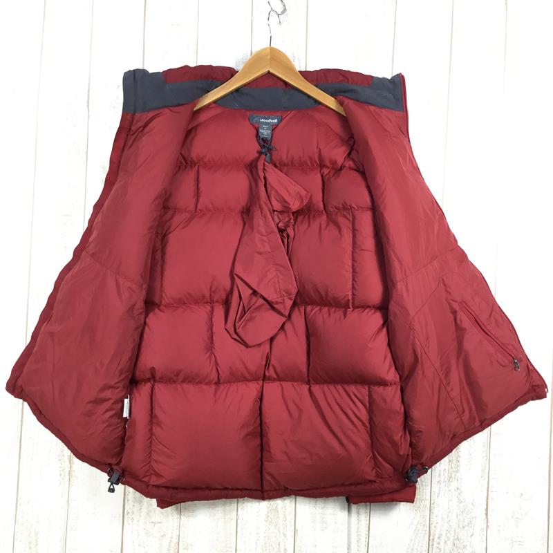 【Men's M レッド系】 Cloudveil ( クラウドベイル ) インバージョン ダウン ジャケット Inversion Down Jacket 700Fp メーカー消滅 入手困難 CV04621 International Men's Pompeii R