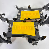 【S ブラック系】 Evernew ( エバニュー ) 幅調節式 6本爪 アイゼン Width Adjustable 6 Claw Crampon アルミ ウィンターギア クランポン アイゼン z00056364  クランポン アイゼン ウィンターギア