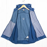 Norrona 男式 Falketind Alpha 120 拉链连帽外套，海军蓝，涤纶羊毛夹克，带 Polartec Alpha z000