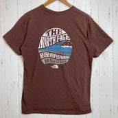 【Men's L ブラウン系】 The North Face ( ザ・ノースフェイス ) ショートスリーブ レイクスタンプ メッシュティー S/S Lake Stamp Mesh Tee ポリエステル ウェア トップス インナー シャツ ショートスリーブTシャツ ク
