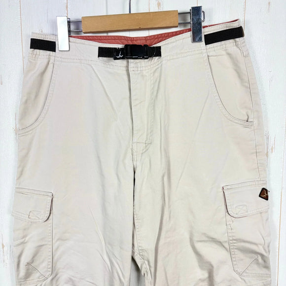 【Men's M ベージュ系】 2000s Prana ( プラナ ) クライミング ニッカー パンツ Climbing Knicker Pants 生産終了モデル 入手困難 クロップドパンツ クライミングパンツ コットン ウェア ボトムス ショーツ ショートパンツ