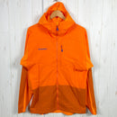 【Men's M オレンジ系】 Mammut ( マムート ) エイスフィールド ライト ソフトシェル フーディ Eisfeld Light So Hoody ジャケット アイガーエクストリーム 1011-00020 International Men's Sunr-1