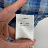 【男款 M 蓝色系】Columbia (哥伦比亚) Flare Gun 弹力法兰绒衬衫 棉质 服装 上衣 内搭 衬衫 长袖衬衫 棉质 z00059232 棉质 长袖衬衫 内搭 衬衫 上衣