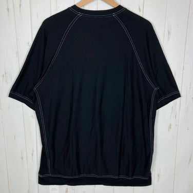 【Men's 2 ブラック系】 Rawlow Mountain Works ( ロウロウマウンテンワークス ) ダッド ライト クルー Dad Lite Crew ウール ウェア トップス インナー シャツ ショートスリーブTシャツ クルーネック ウール z0005