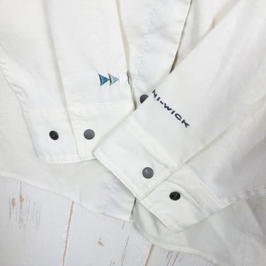 【Women's L アイボリー系】 Columbia ( コロンビア ) セカンド ヒル ウィメンズ ロング スリーブ シャツ Second Hill W Long Sleeve Shirt ポリエステル ウェア トップス インナー シャツ ロングスリーブシャツ 化繊 - 【公式】2ndGEAR（セカンドギア）Webショップ【登山用品・アウトドア用品専門 買取販売店】