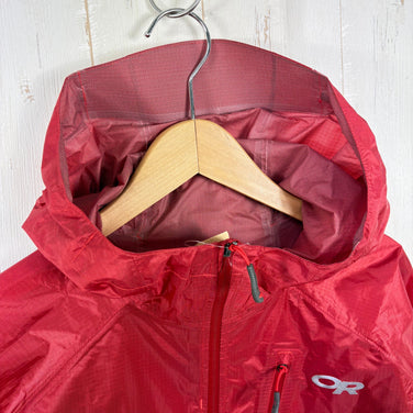 【Men's S レッド系】 Outdoor Research ( アウトドアリサーチ ) ヘリウム 2 ジャケット Helium II Jacket Pertex Shield+ 2.5L 防水透湿 レインシェル ナイロン ウェア トップス アウター ジャケット