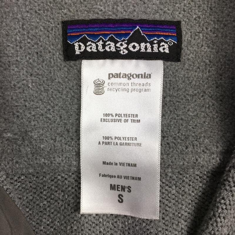 【男款 S 灰色】Patagonia 长袖珠地布抓绒衬衫 停产型号 很难找到 25760 国际男款 FEA Fe