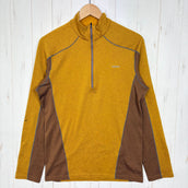【Men's S ベージュ系】 2000 Patagonia ( パタゴニア ) キャプリーン 3 ミッドウェイト ジップ ネック Capilene 3 Midweight Zip Neck ポリエステル ウェア トップス インナー シャツ ロングスリーブシャツ 化