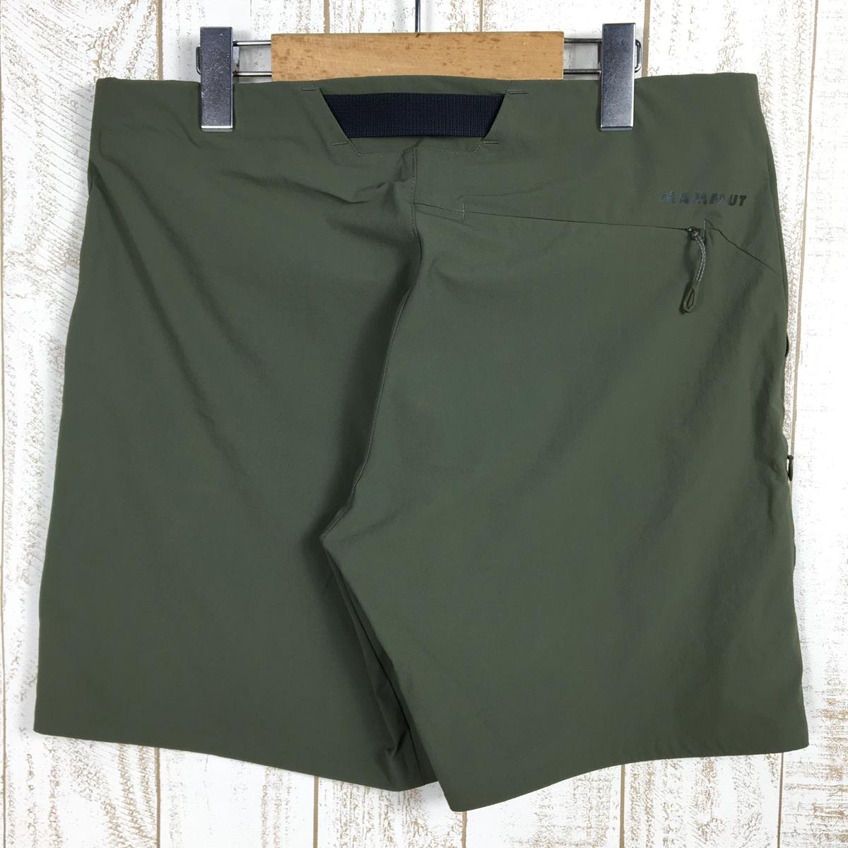 [Women's L Green] Mammut Trekkers 2.0 Shorts Asian Fit Trekkers 2.0 Shorts Af Softshell 1023-00480 Women's Softshell Shorts Short Pants Bottoms U