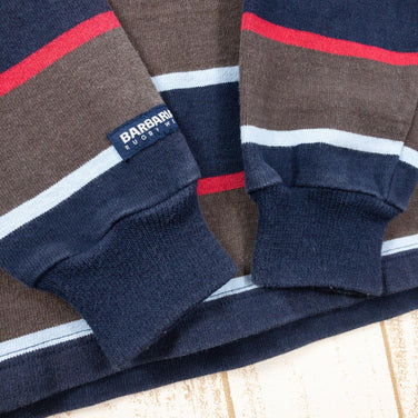 【Men's L ネイビー系】 Barbarian ( バーバリアン ) ラグビーシャツ ラガーシャツ クルーネック カナダ製 コットン ウェア トップス インナー シャツ ロングスリーブシャツ z00050142 ロングスリーブシャツ インナー シャツ トップス - 【公式】2ndGEAR（セカンドギア）Webショップ【登山用品・アウトドア用品専門 買取販売店】