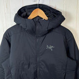 【Men's S ブラック系】 Arcteryx ( アークテリクス ) アトム SV フーディ Atom SV Hoody 化繊ダウン ウェア トップス アウター ジャケット 化繊インサレーション z00054959  化繊インサレーション アウター ジャケット