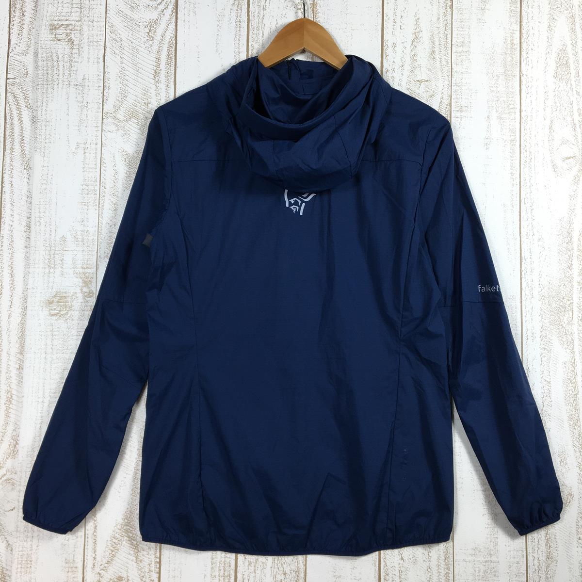 【女款S海军蓝】Norrona Falketind Aero60 Hood软壳风壳夹克帽衫1809-22国际女装2295