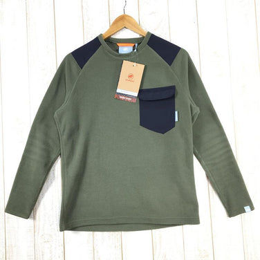 【Men's XS グリーン系】 Mammut ( マムート ) イノミナタ ライト ミッドレイヤー クルー ネック Innominata Light Ml Crew Neck ポーラテックマイクロ フリース セーター プルオーバー ジャケット 1014-02510 - 【公式】2ndGEAR（セカンドギア）Webショップ【登山用品・アウトドア用品専門 買取販売店】