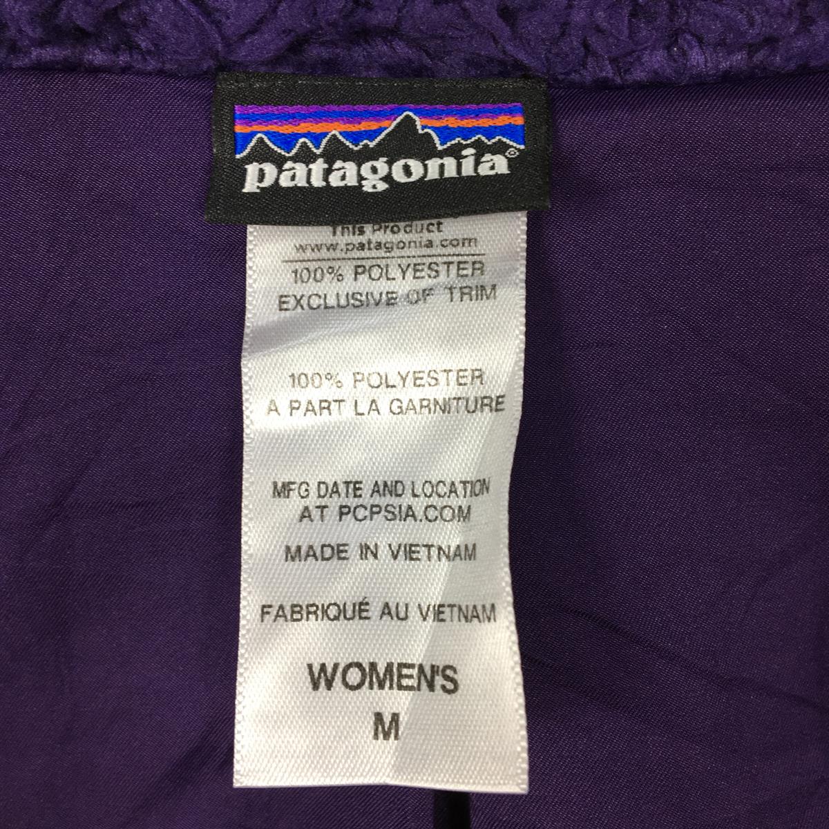 【女款M紫色】巴塔哥尼亚(Patagonia) 洛斯加托斯夹克 洛斯加托斯夹克 防风抓绒 停产型号 很难获得 25210 国际女款 TMPL 暴风紫