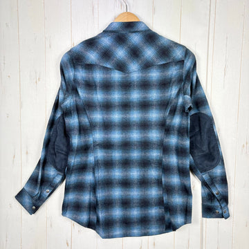【Women's M ブルー系】 Norrona ( ノローナ ) タモック ウール シャツ ウィメンズ Tamok Wool Shirt W's 1219-19 2295 INDIGO NIGHT z00056111 2295 INDIGO NIGHT ウール ロン - 0