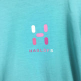 【Women's M ブルー系】Haglofs ( ホグロフス ) クイックドライ ロゴ Tシャツ Quick Dry Logo T-Shirt Women's 化繊 ショートスリーブTシャツ クルーネック インナー シャツ トップス ウェア - 【公式】2ndGEAR（セカンドギア）Webショップ【登山用品・アウトドア用品専門 買取販売店】