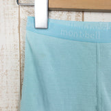 【Kid's 120 ブルー系】 Montbell ( モンベル ) ジオライン ミドルウェイト タイツ ポリエステル 1107596 Asian Kid's タイツ ボトムス ウェア - 【公式】2ndGEAR（セカンドギア）Webショップ【登山用品・アウトドア用品専門 買取販売店】