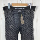 【Men's L/XL ブラック系】 Millet ( ミレー ) ドライナミック メッシュ 3/4 タイツ DRYNAMIC MESH 3/4 TIGHTS ポリプロピレン ウェア ボトムス タイツ z00059367  タイツ ボトムス ウェア