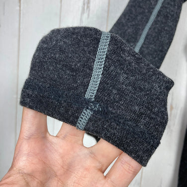 Men's Medium Black Marmot Wool Long Sleeve Tee, Wool Top, Undershirt, Long Sleeve T-Shirt with Crew Neck, Wool (z00054280)