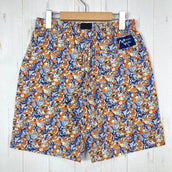 【Men's M オレンジ系】 Mountain Mania（マウンテンマニア） MM フラワー ショーツ MM Flower Short コットン ウェア ボトムス ショーツ ショートパンツ コットン z00055544  コットン ショーツ ショートパンツ ボト