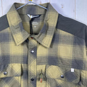 【Men's M カーキグリーン系】 Norrona ( ノローナ ) スヴァールバル フランネル シャツ メンズ Svalbard Flannel Shirt M's 2404-19 3901 OLIVE DRAB/SLATE GREY z00056105 3901 O