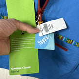 男式小号蓝色 LLBean Mountain Classic 防风夹克（已停产，难以找到）尼龙防风夹克/外套上衣 (z00053914)