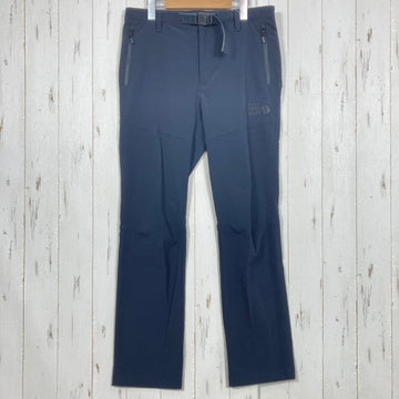 【Men's M-Regular ブラック系】 Mountain Hardwear ( マウンテンハードウェア ) ダイヘドラルプリカーブパンツ Dihedral Precurve Pant OE3643 010 z00058246 010 ソフトシェル ロングパンツ ボトムス ウ